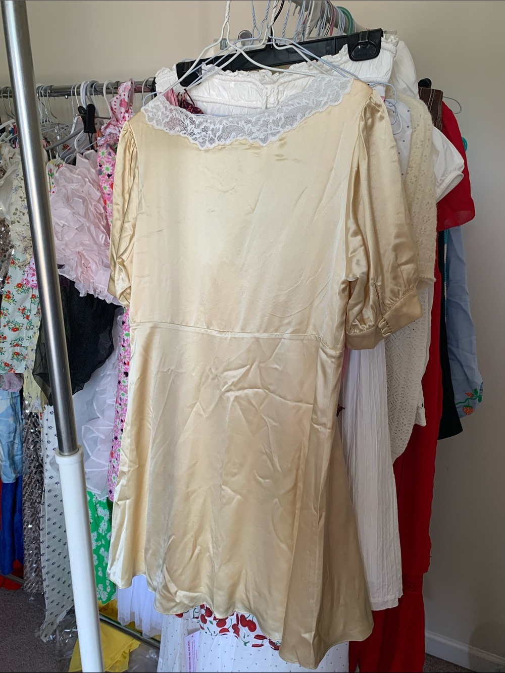 NWOT Reformation 100% Silk Dress - Picture 5 of 6